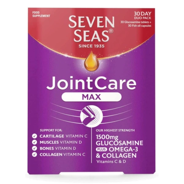 Seven Seas Jointcare Excel Max Duo 60 Capsules