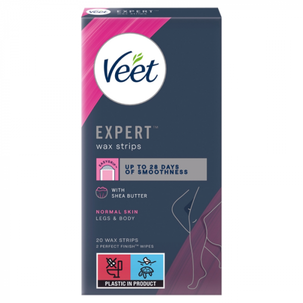 Veet Expert Normal Waxing Strips 20 Stips